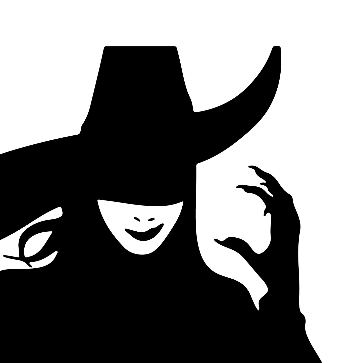 Disneys Wicked Witch -Graphic vinyl decal sticker design