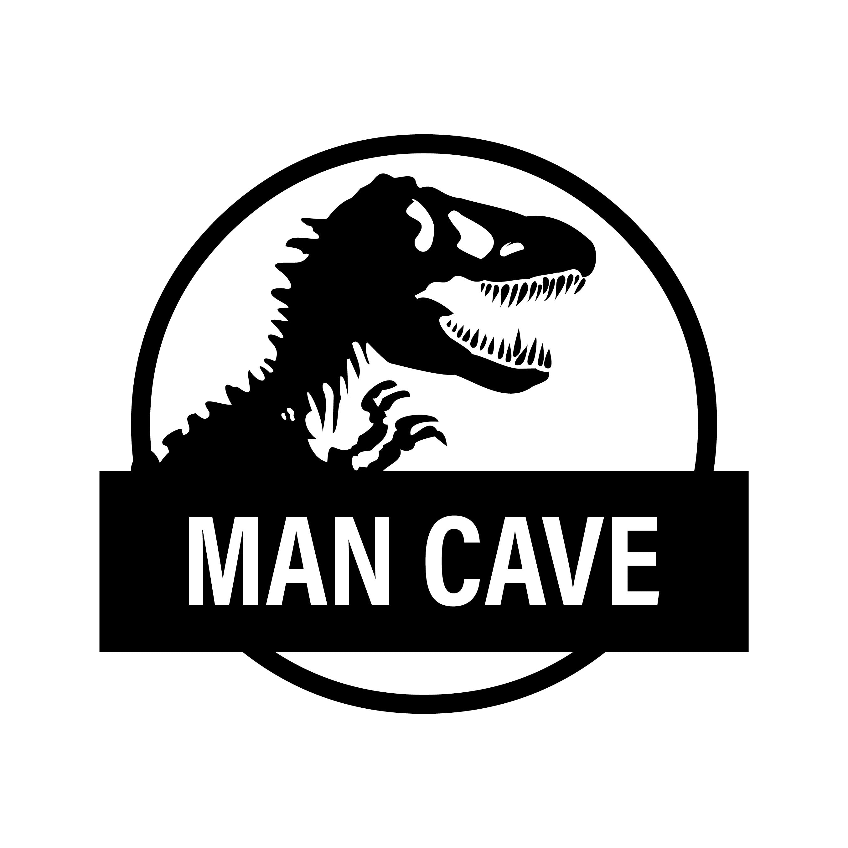 Man cave wall decal sticker