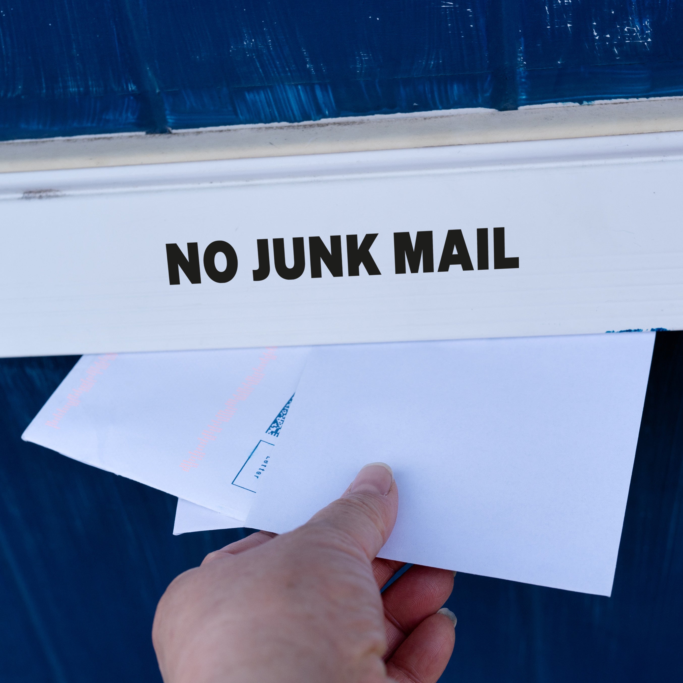 No Junk Mail Decal