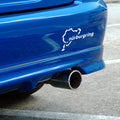 Nürburgring Car Vinyl Decal Sticker – Racing Track Outline