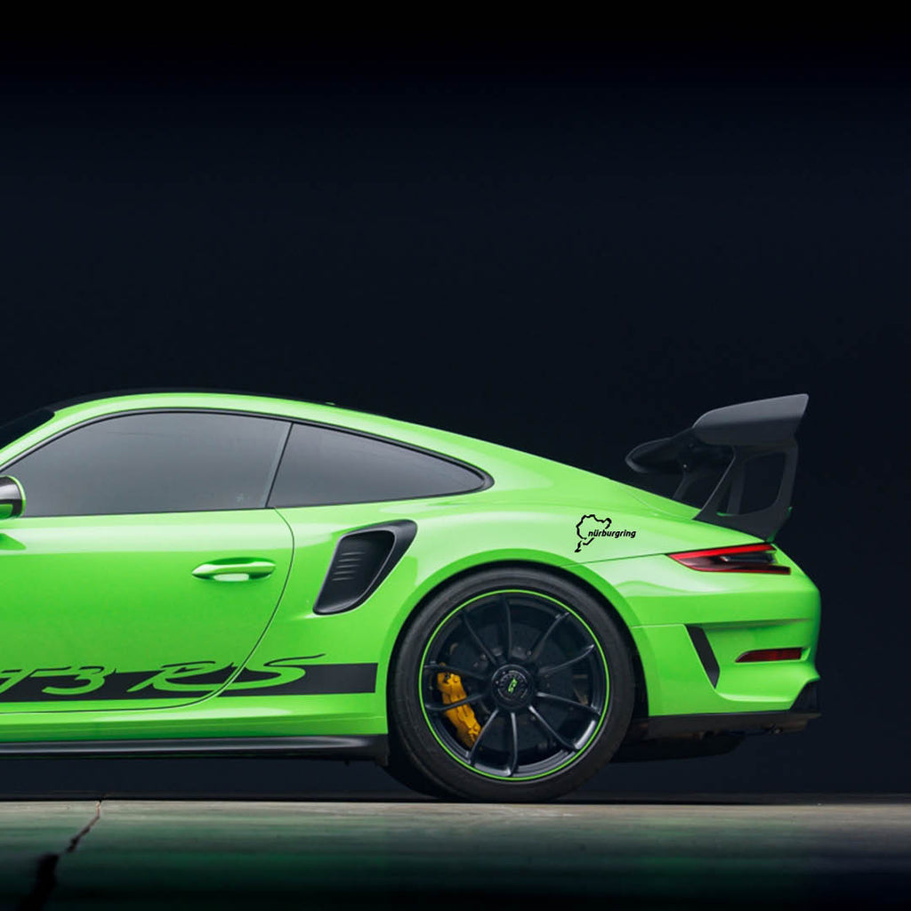 Nürburgring Car Vinyl Decal Sticker – Racing Track Outline