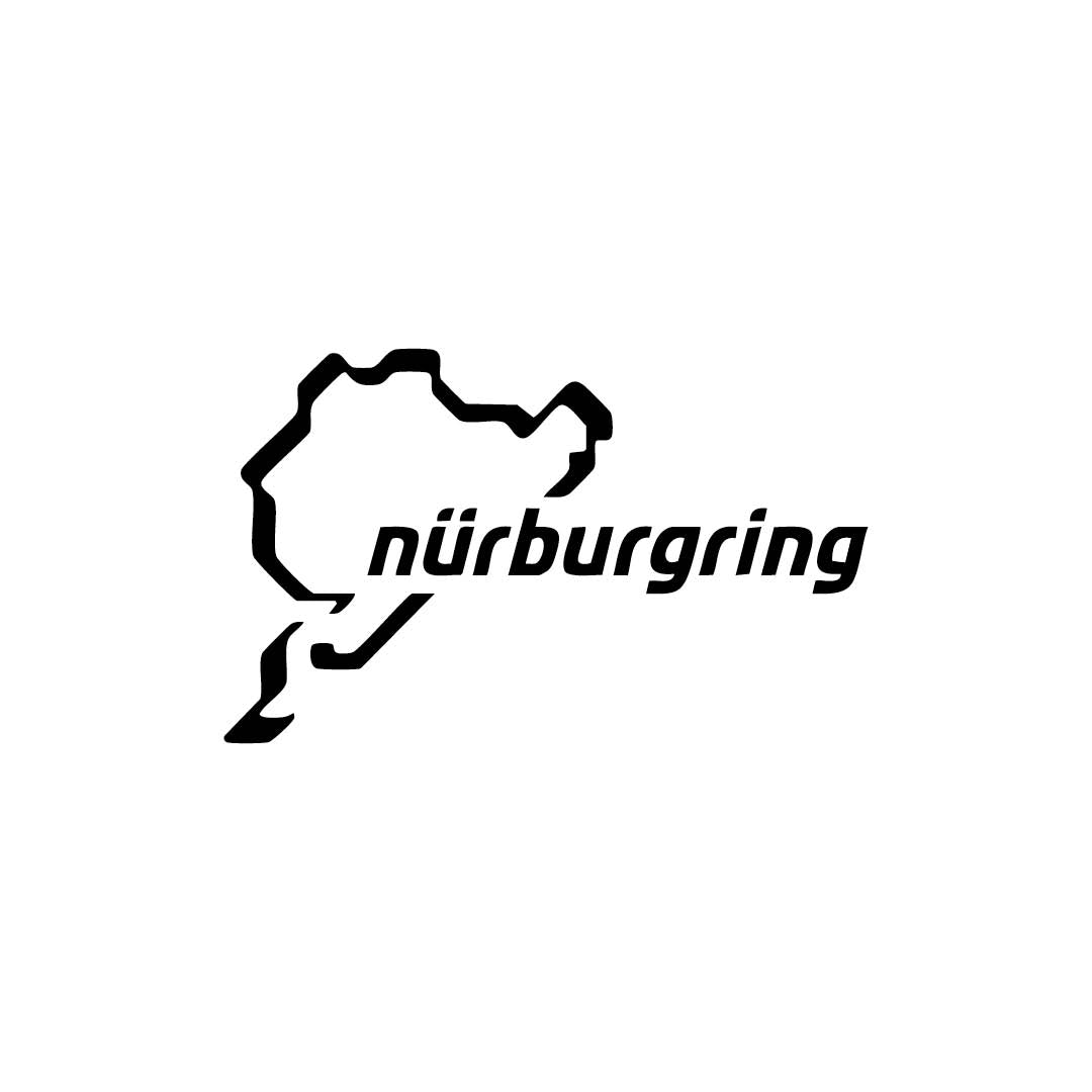 Nürburgring Car Vinyl Decal Sticker – Racing Track Outline