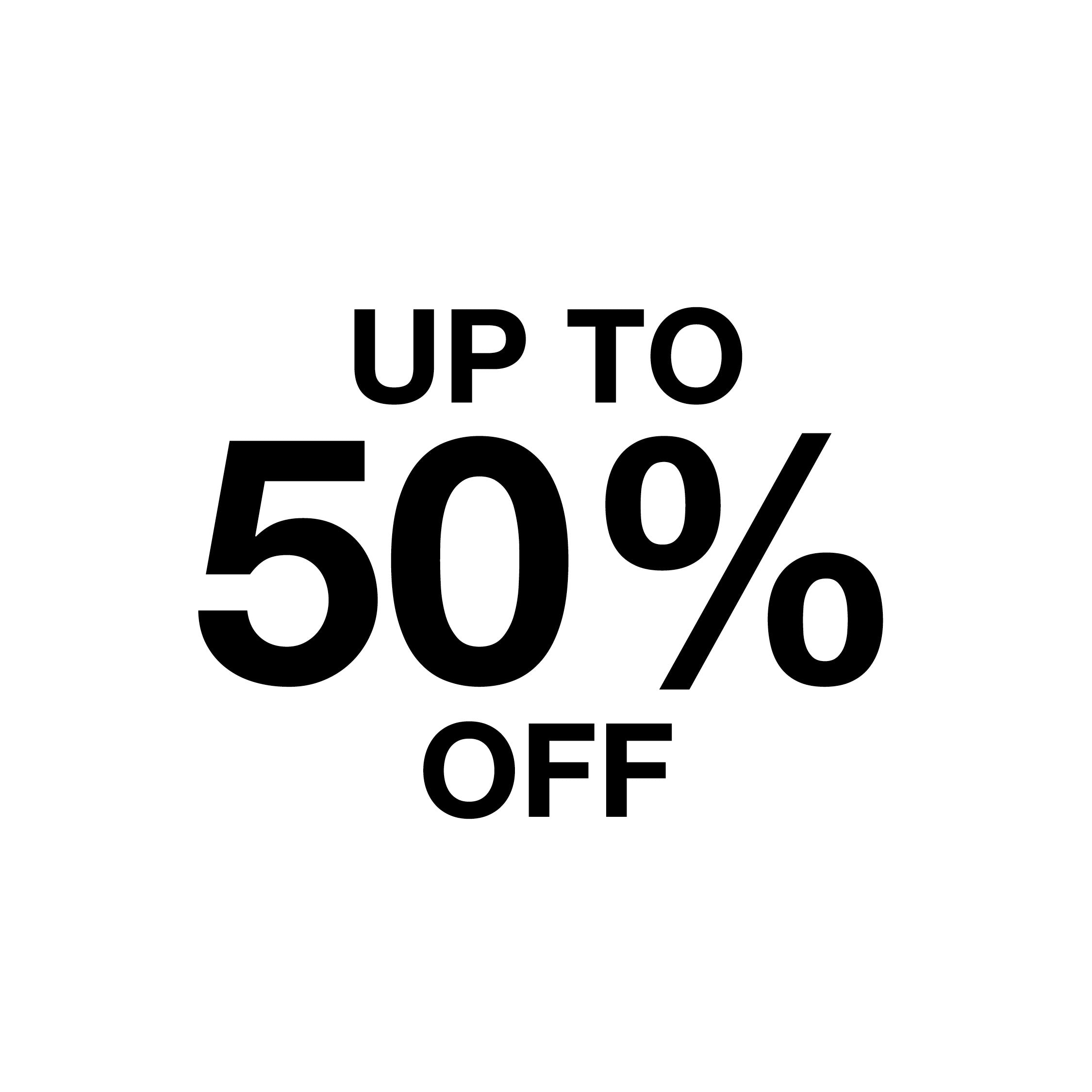 Percentage Sale Decal – Custom % Window Stickers (0–100%) for Retail Shops & Events