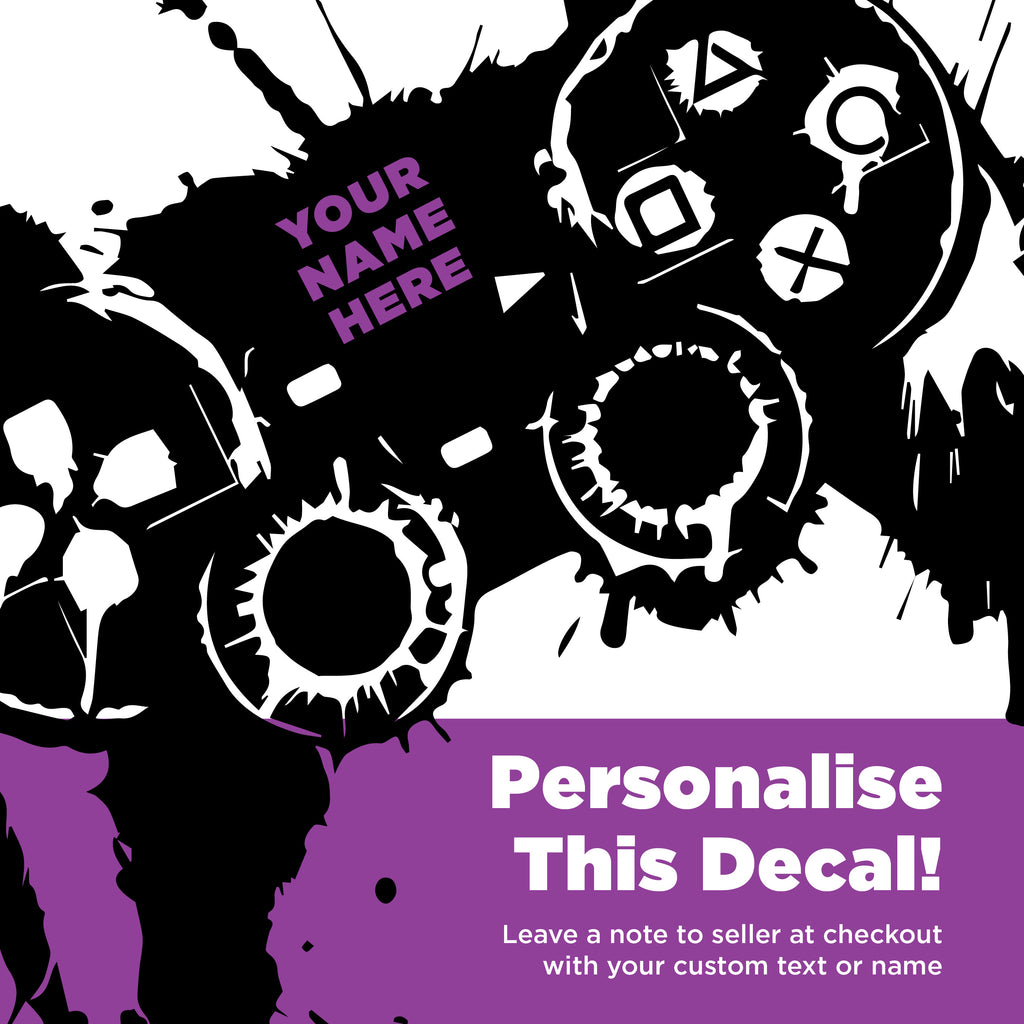 Personalised Gaming Controller Decal