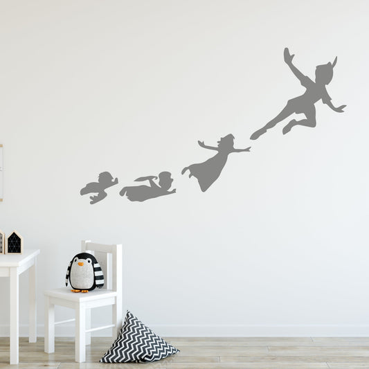 Peter Pan Wall Decal for Kids bedroom stickers