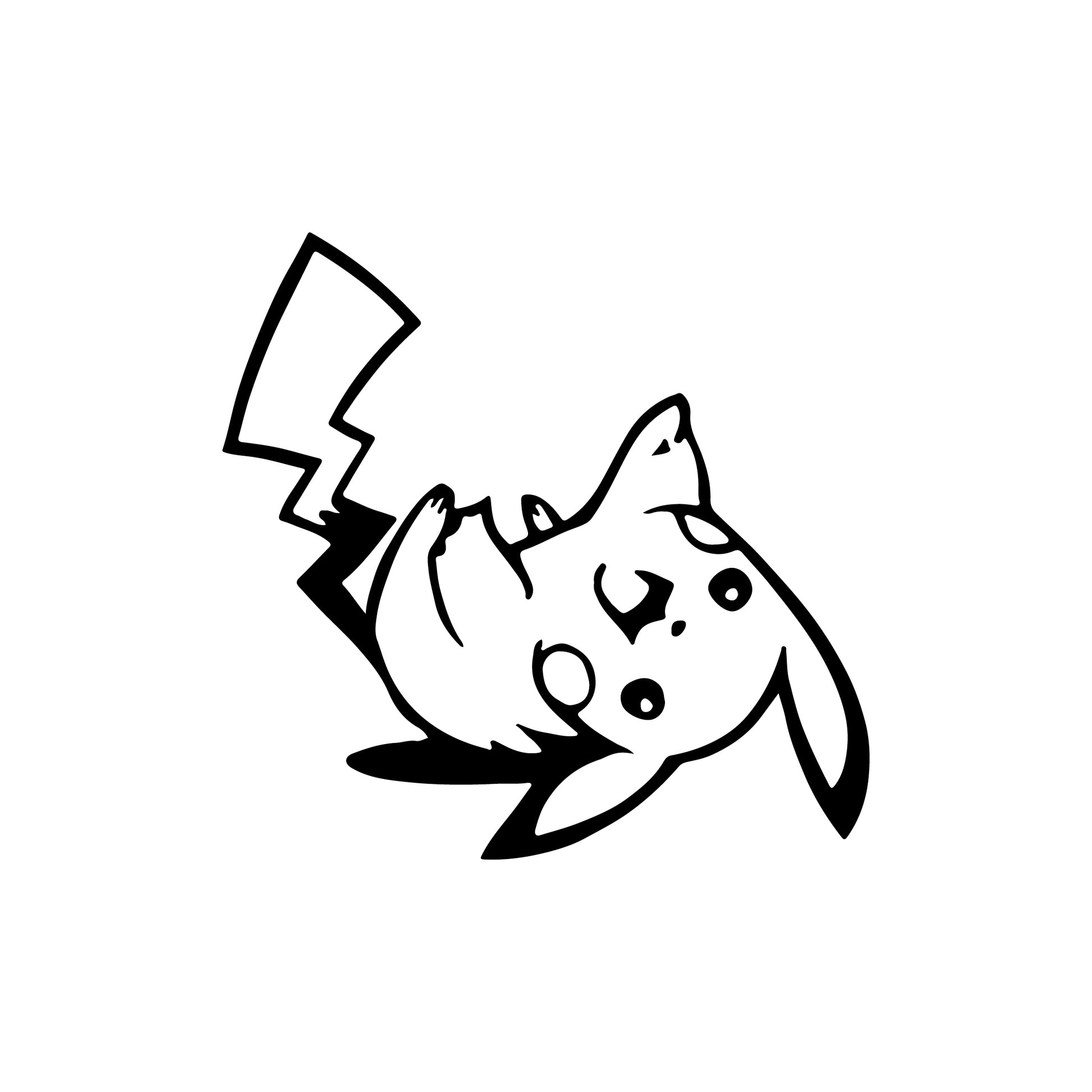 Pokemon Pikatchu - Ipad decal vinyl sticker design