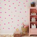 Polka dot wall decal sticker pattern pack