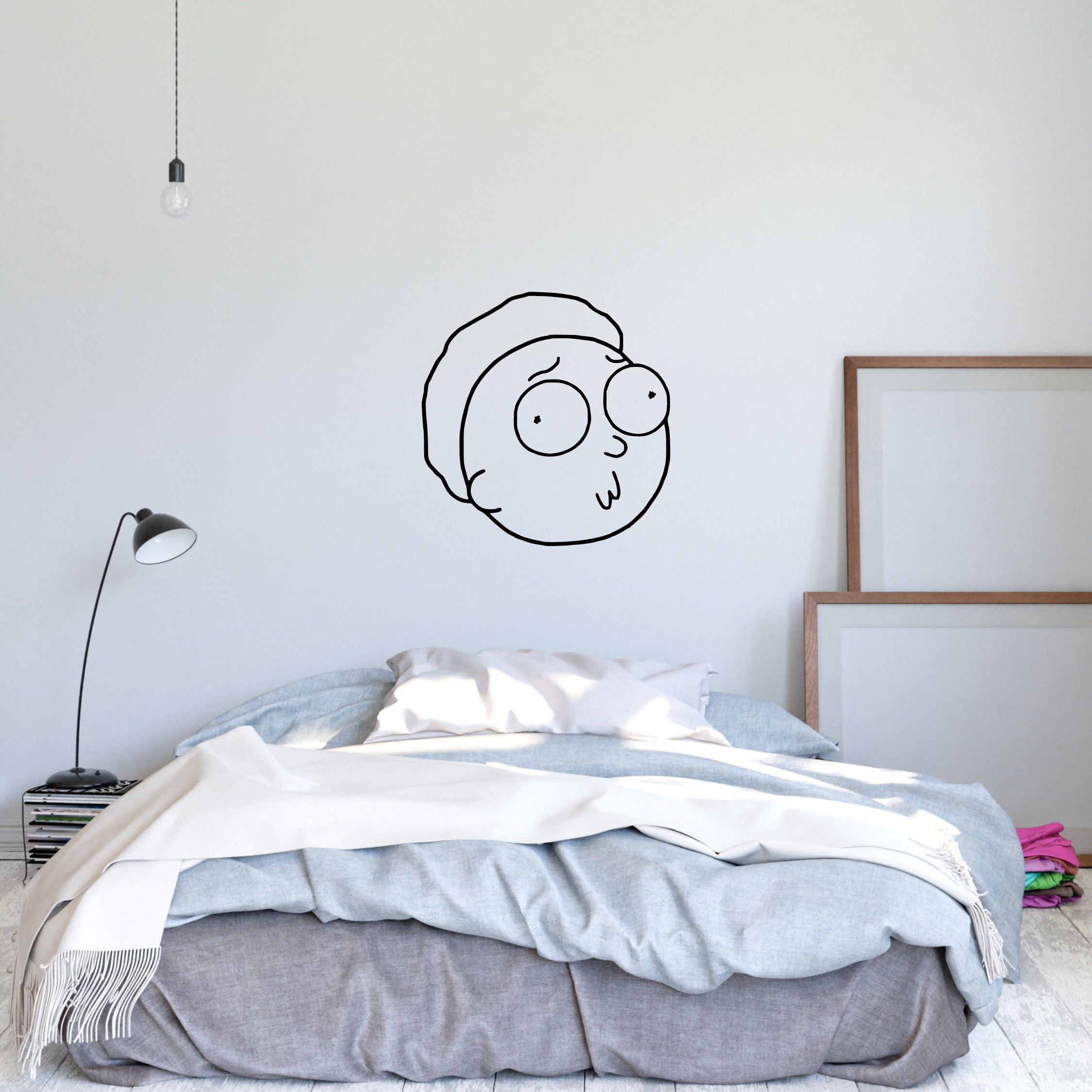 Rick and Morty – Confused Morty Vinyl Decal | Official Adult Swim Sticker