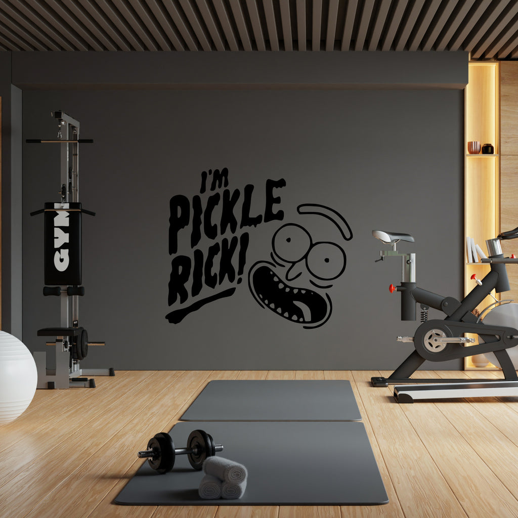 Rick and Morty – “I’m Pickle Rick!” Vinyl Decal with Rick’s Face | Official Adult Swim