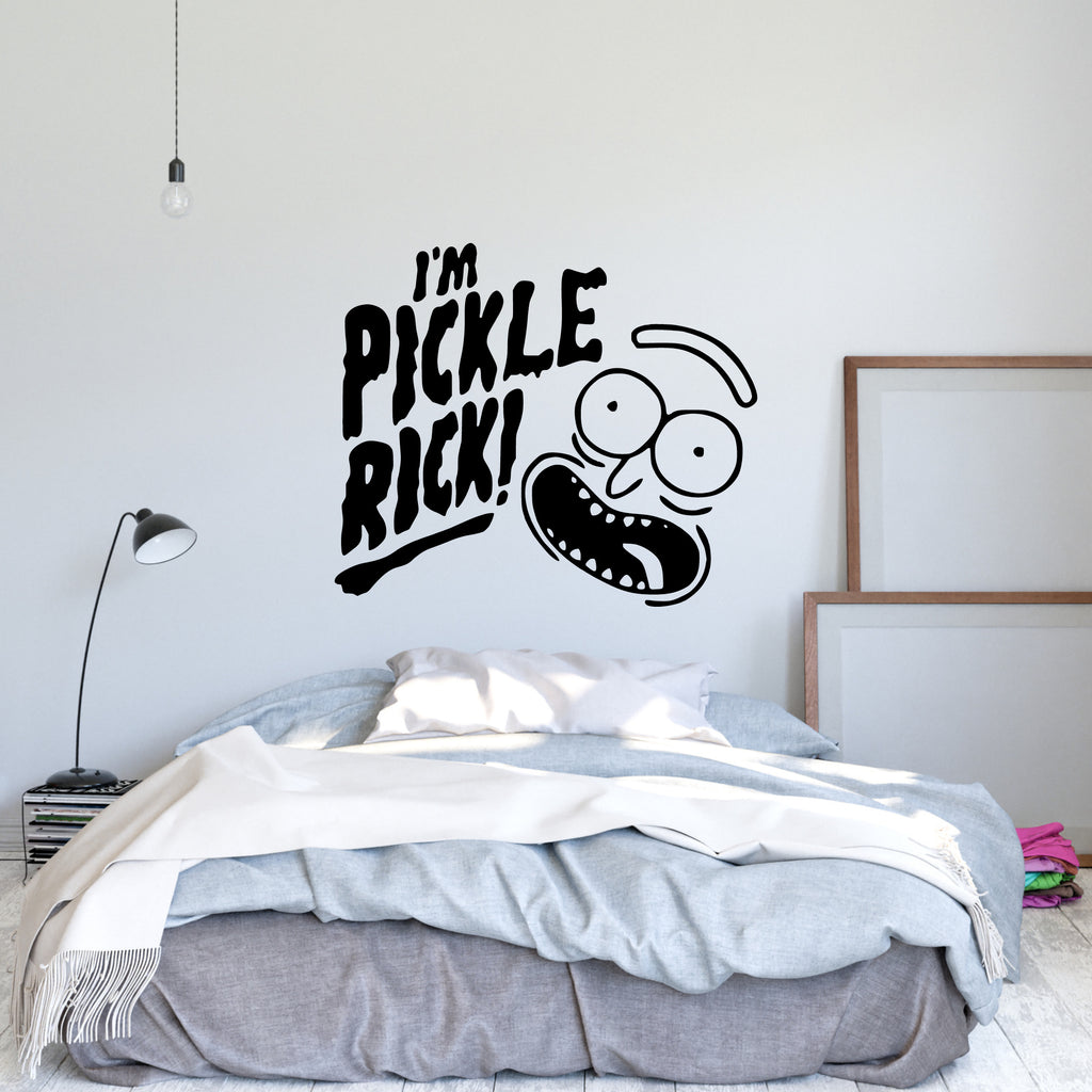 Rick and Morty – “I’m Pickle Rick!” Vinyl Decal with Rick’s Face | Official Adult Swim