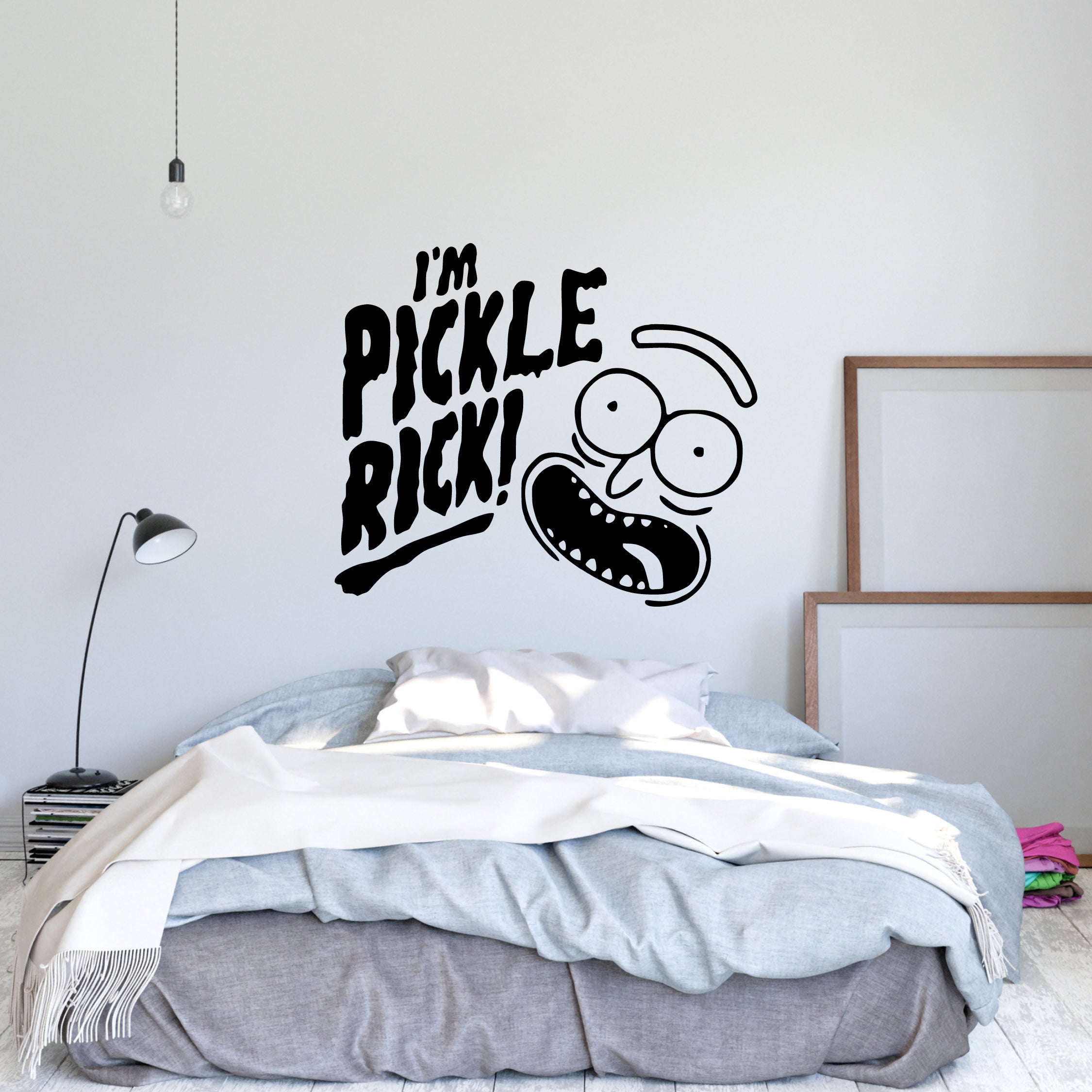 Rick and Morty – “I’m Pickle Rick!” Vinyl Decal with Rick’s Face | Official Adult Swim