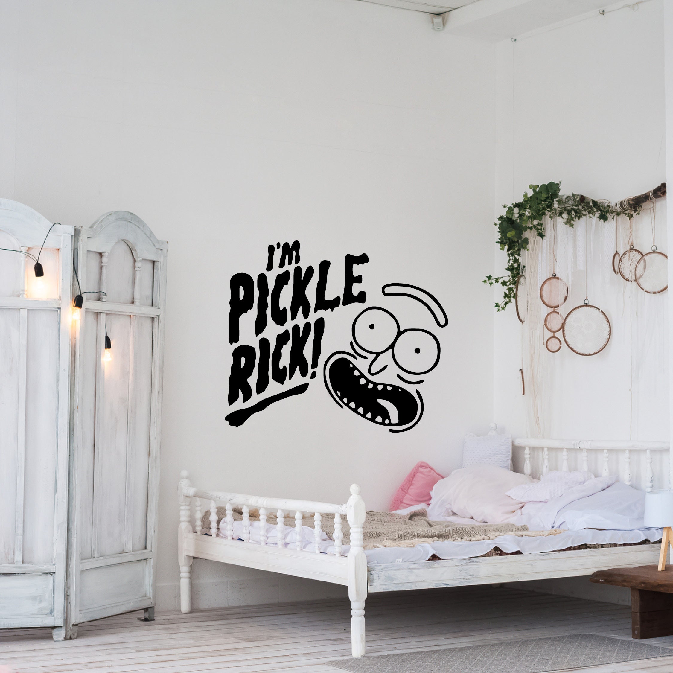 Rick and Morty – “I’m Pickle Rick!” Vinyl Decal with Rick’s Face | Official Adult Swim