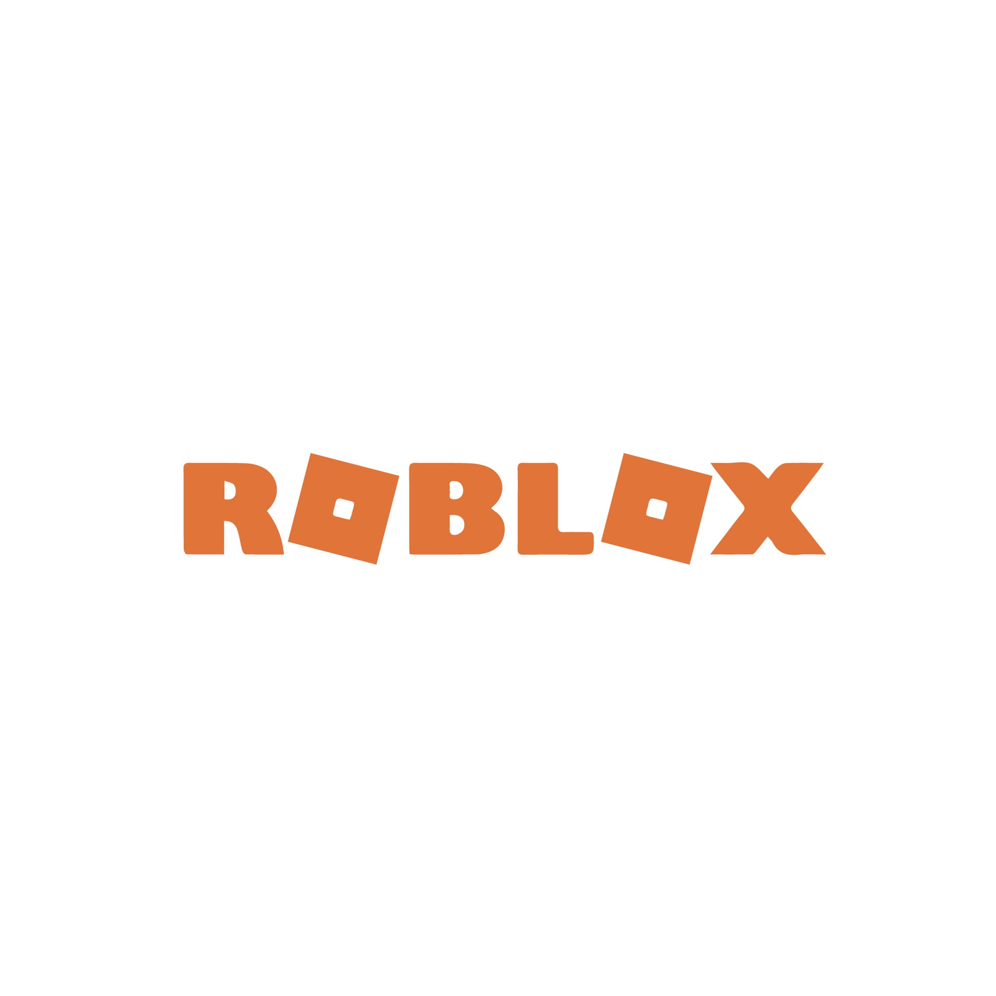 Roblox logo gamer bedroom wall decal sticker design