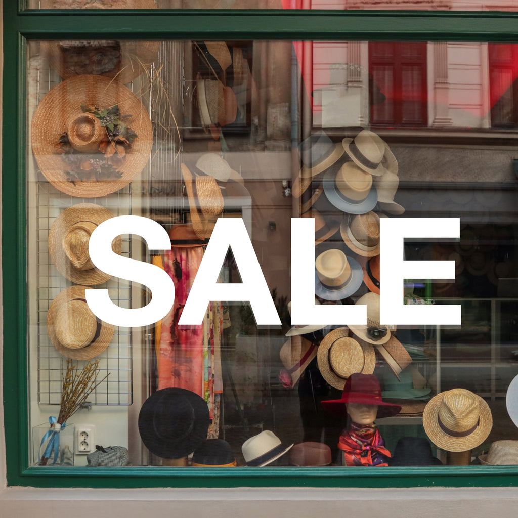 SALE Window Decal – Large Retail Sale Sticker for Shop Fronts & Store Windows