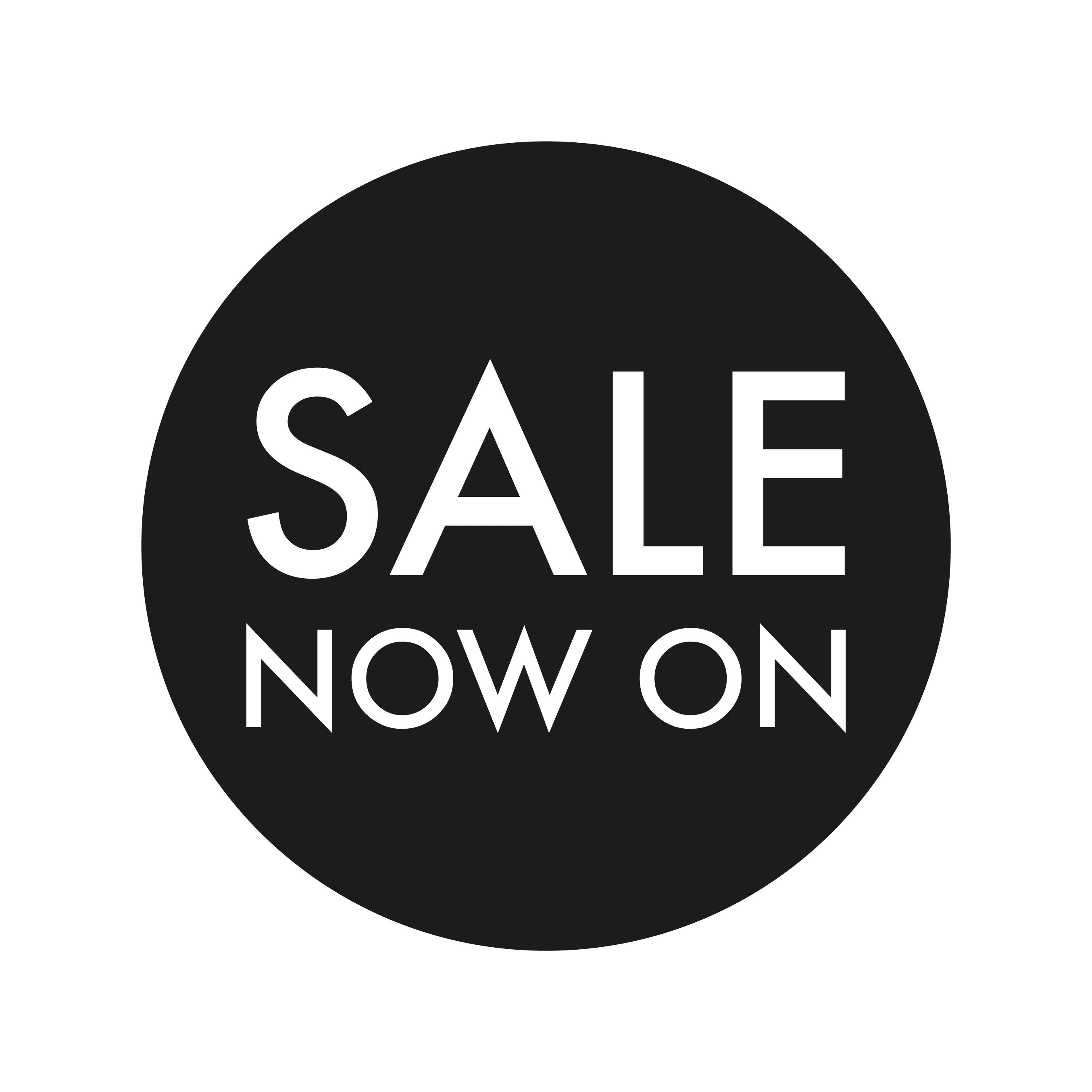 Sale now on decal sticker for shopfront windows