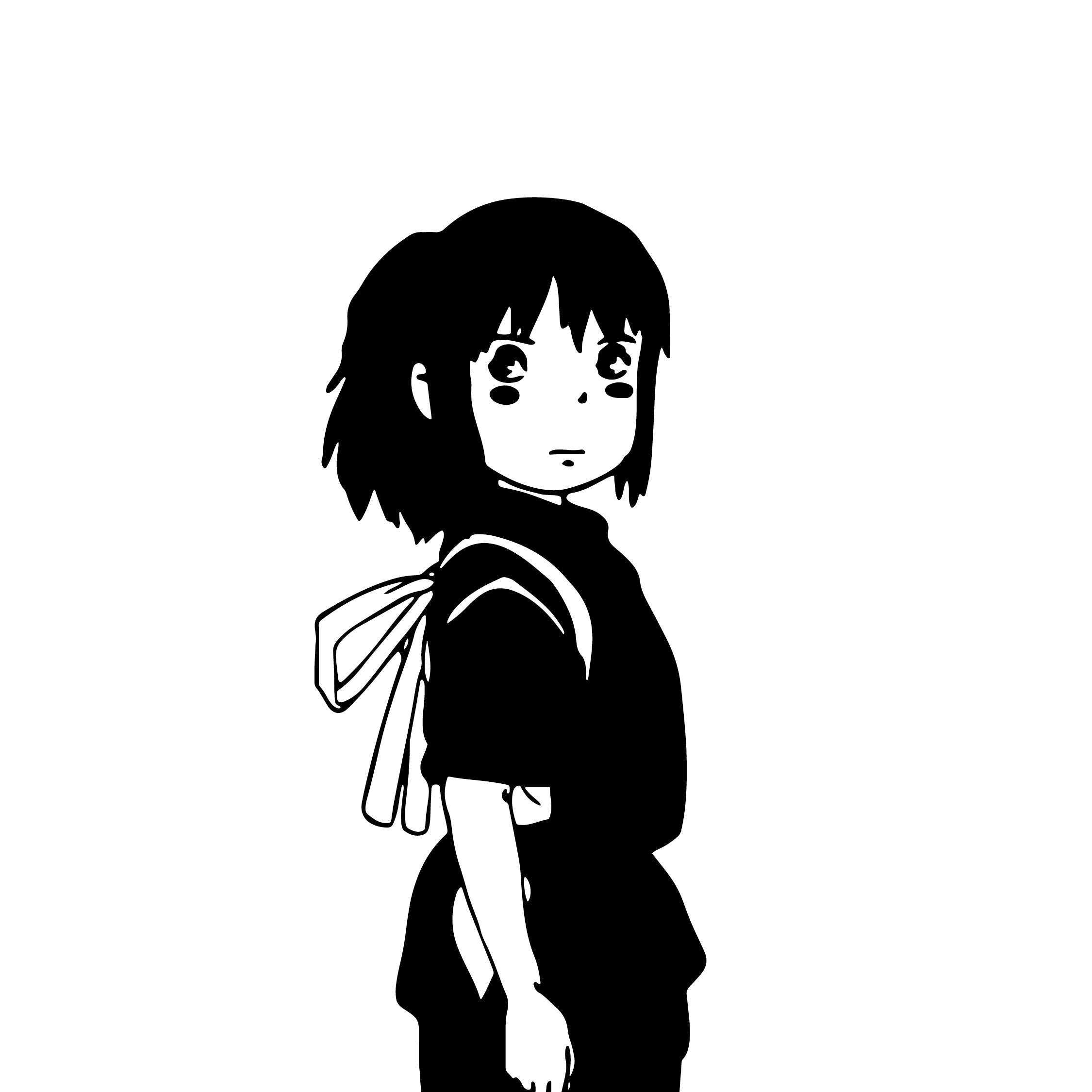 Spirited Away - Laptop vinyl decal sticker