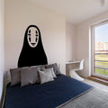 Spirited Away No-Face Vinyl Wall Decal – Minimal Studio Ghibli Artwork