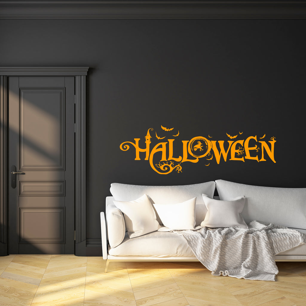 Large halloween season wall sticker decal vinyl 