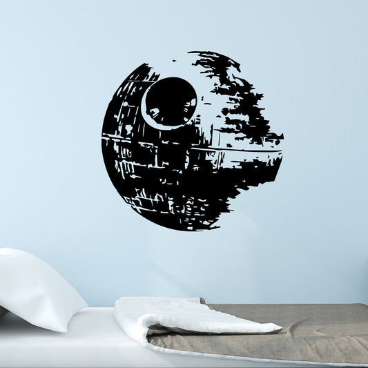 Star Wars Death Star kids bedroom Vinyl Wall Decal