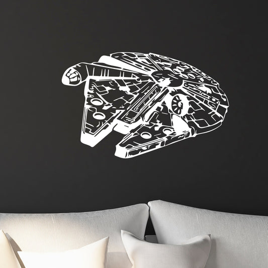 Star Wars Millenium Falcon kids bedroom Wall Decal 