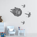 Star Wars Rebel Ships Wall Decal vinyl Pack