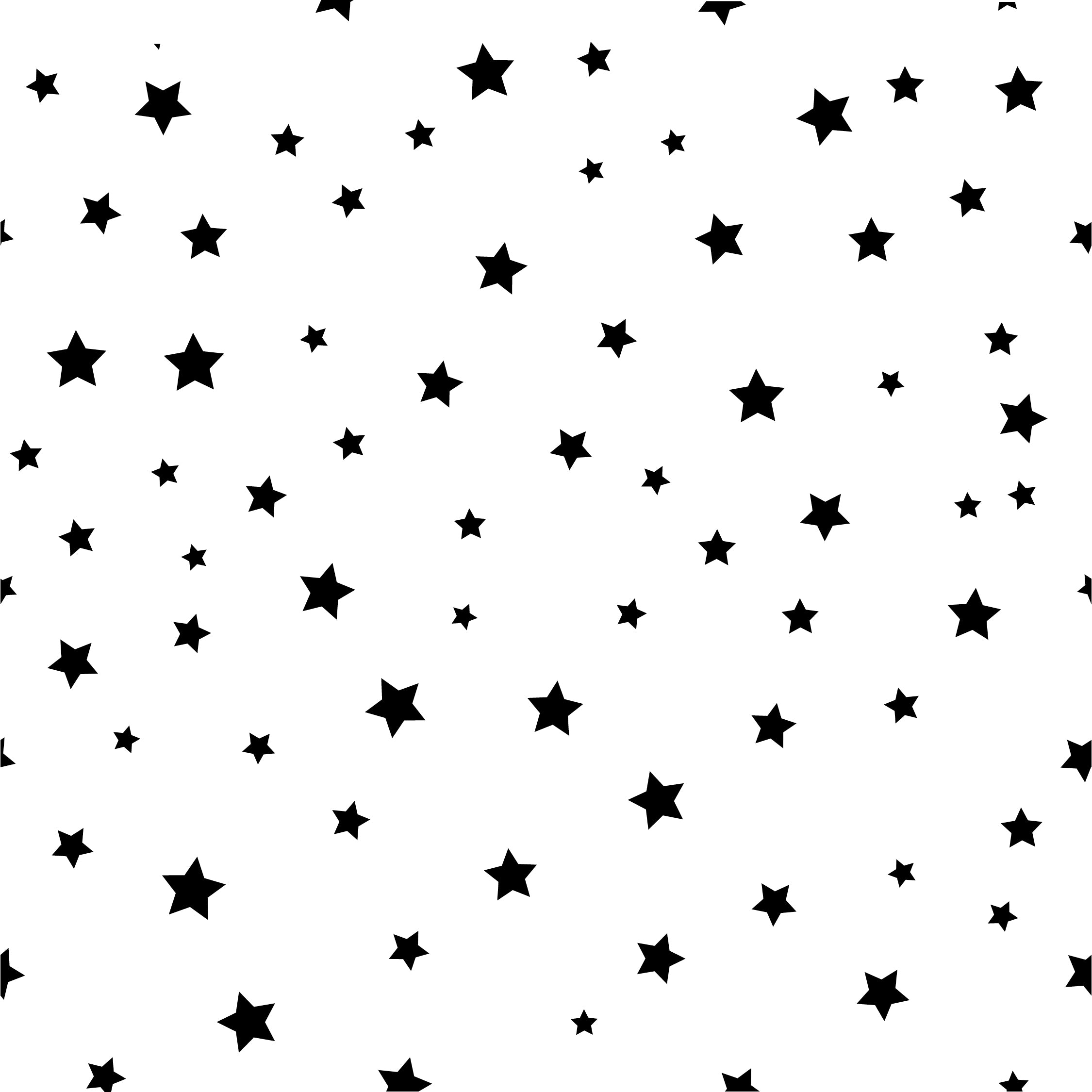 Star Pattern wall decal sticker pack for kids bedroom walls