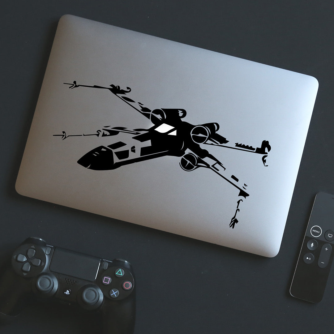 Star Wars x-wing decal sticker for macbook laptop