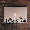 Studio Ghibli Vinyl Decal Set – Totoro, Ponyo, Calcifer & More Anime Character Stickers