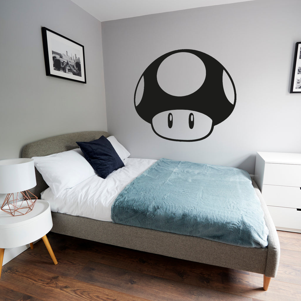 Super Mario Power-Up Mushroom Vinyl Decal | Official Nintendo Sticker