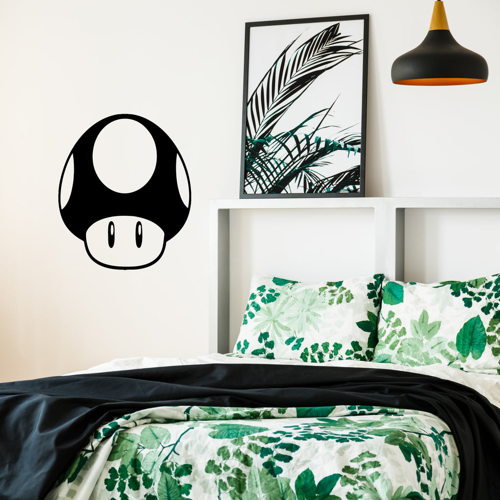 Super Mario Power-Up Mushroom Vinyl Decal | Official Nintendo Sticker