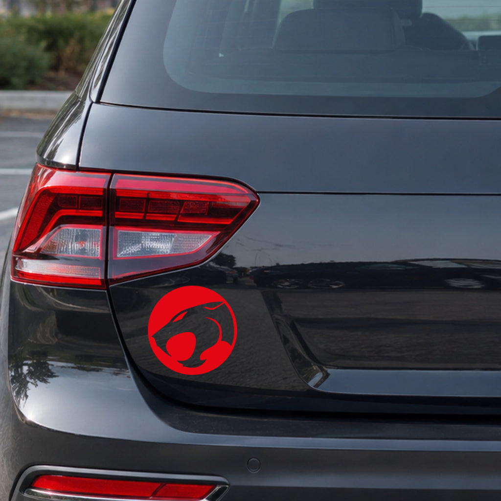 ThunderCats Logo Car Decal – Officially Authorised Retro Cartoon Vinyl Sticker