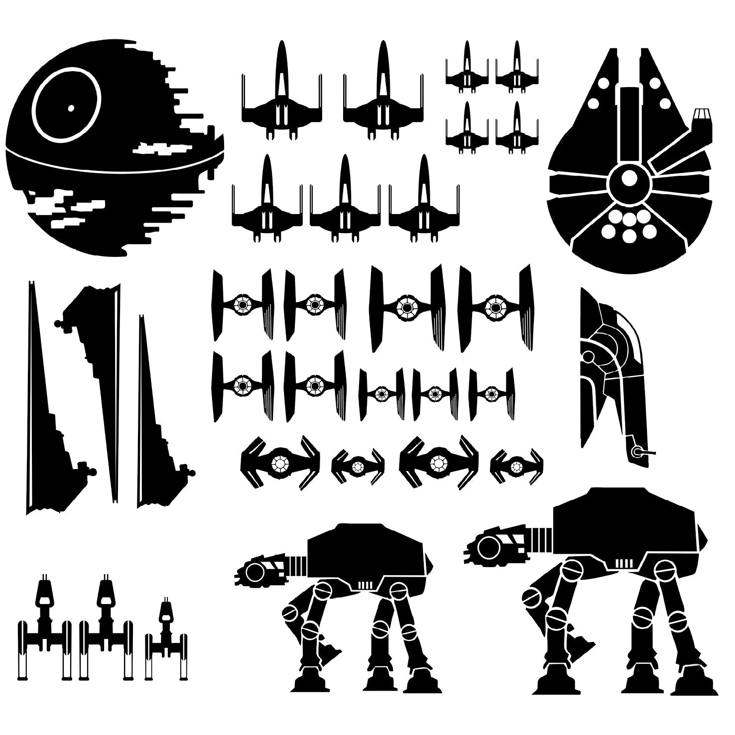 Star Wars Armarda decal sticker pack