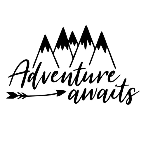 Adventure vinyl decal sticker