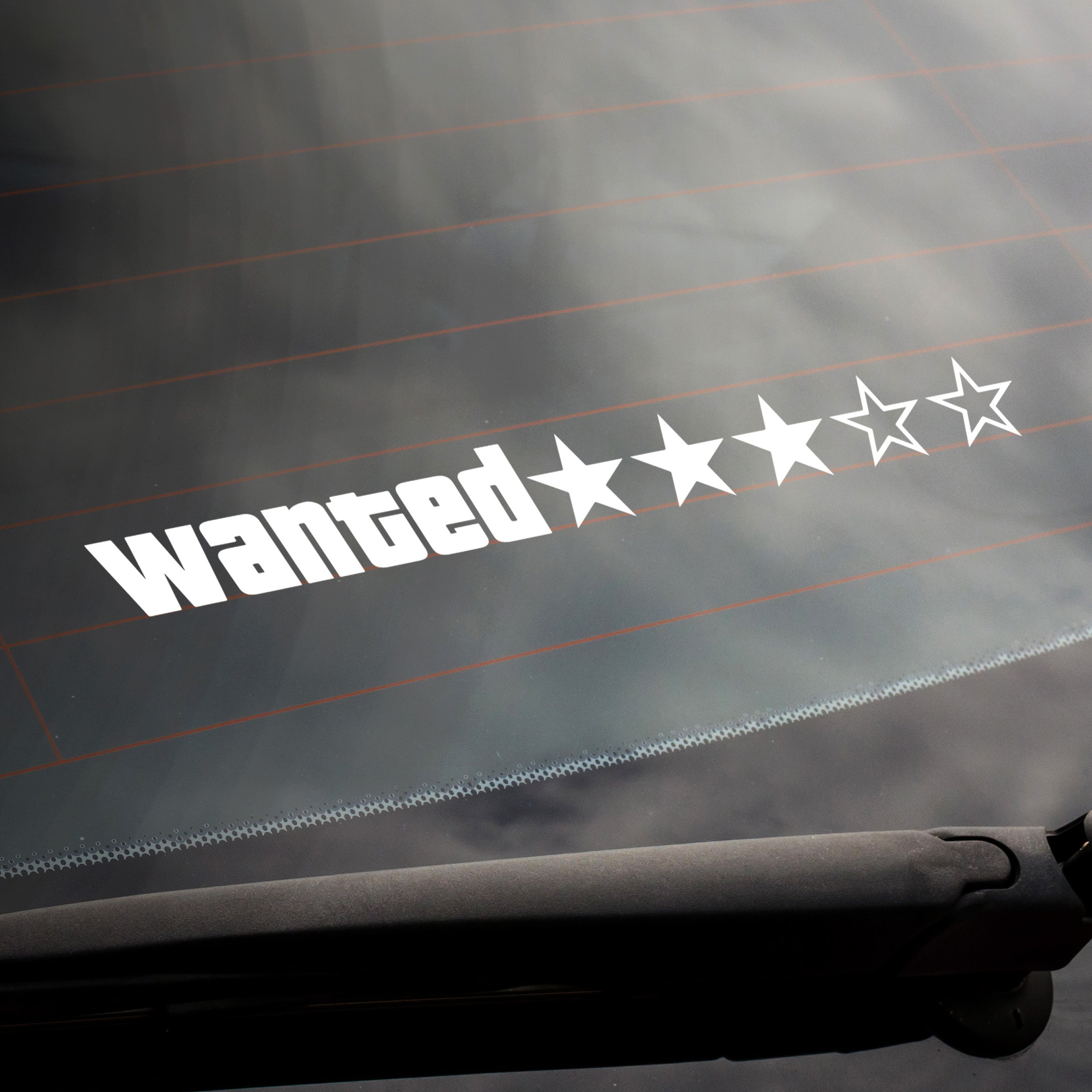 GTA inspired Wanted Decal