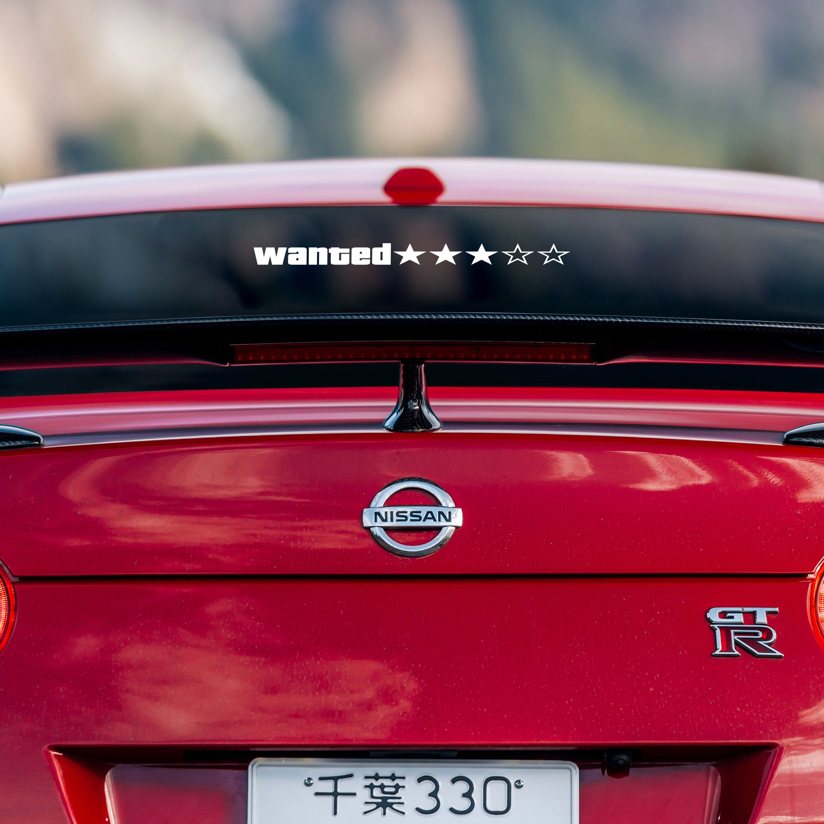 GTA inspired Wanted Decal