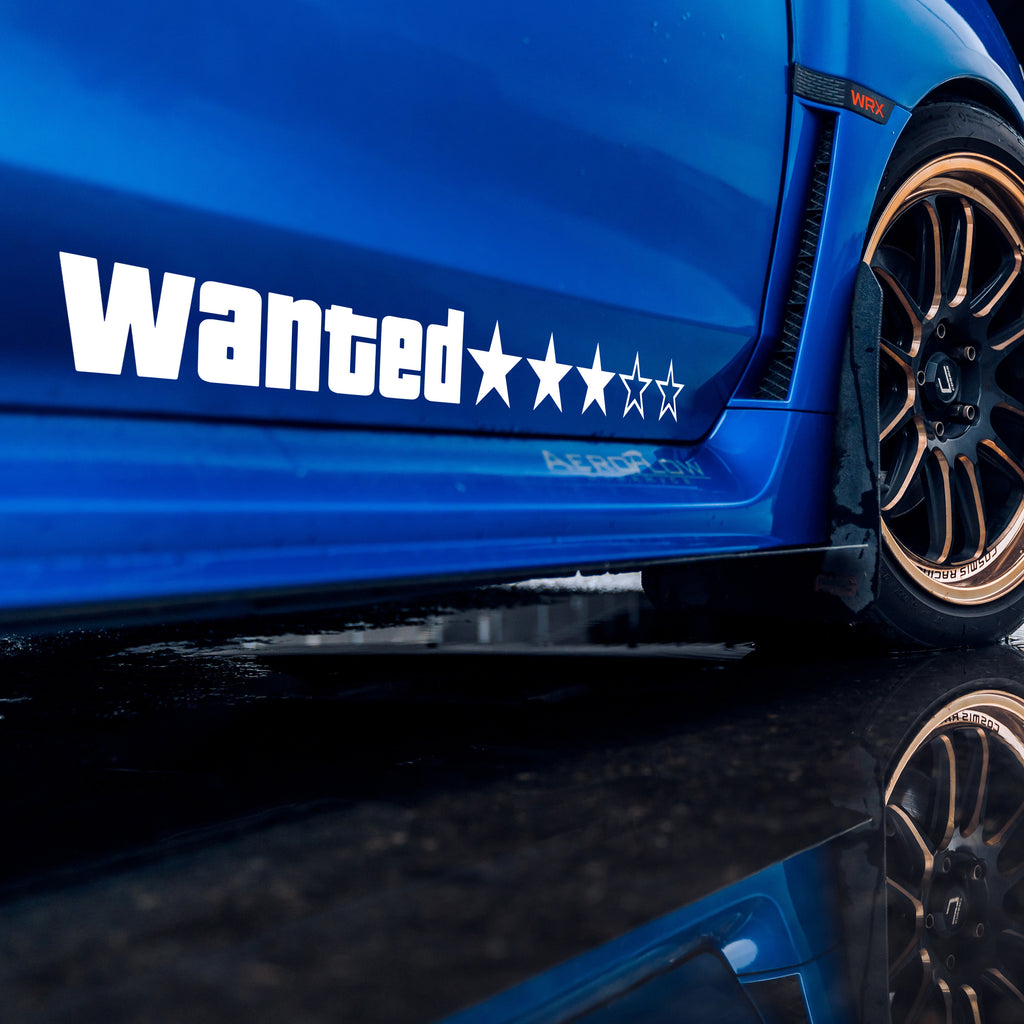GTA inspired Wanted Decal