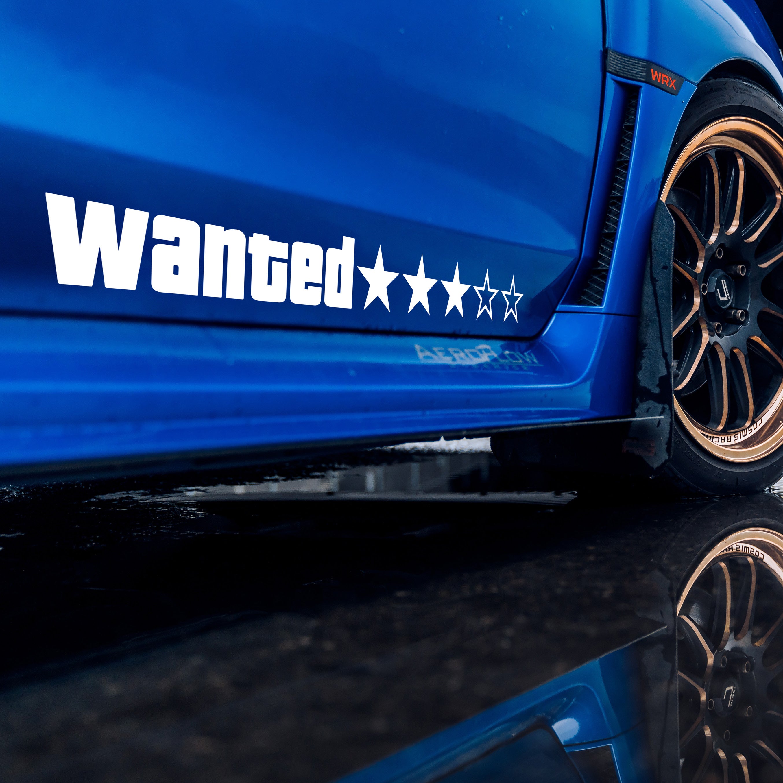 GTA inspired Wanted Decal
