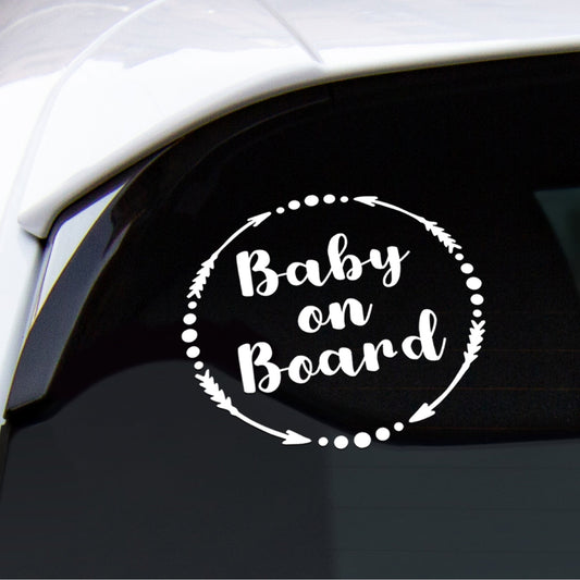Baby on Board Vehicle Decal Sticker