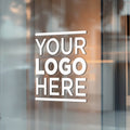 Custom Logo Decal – Personalised Vinyl Sticker for Business Branding & Windows