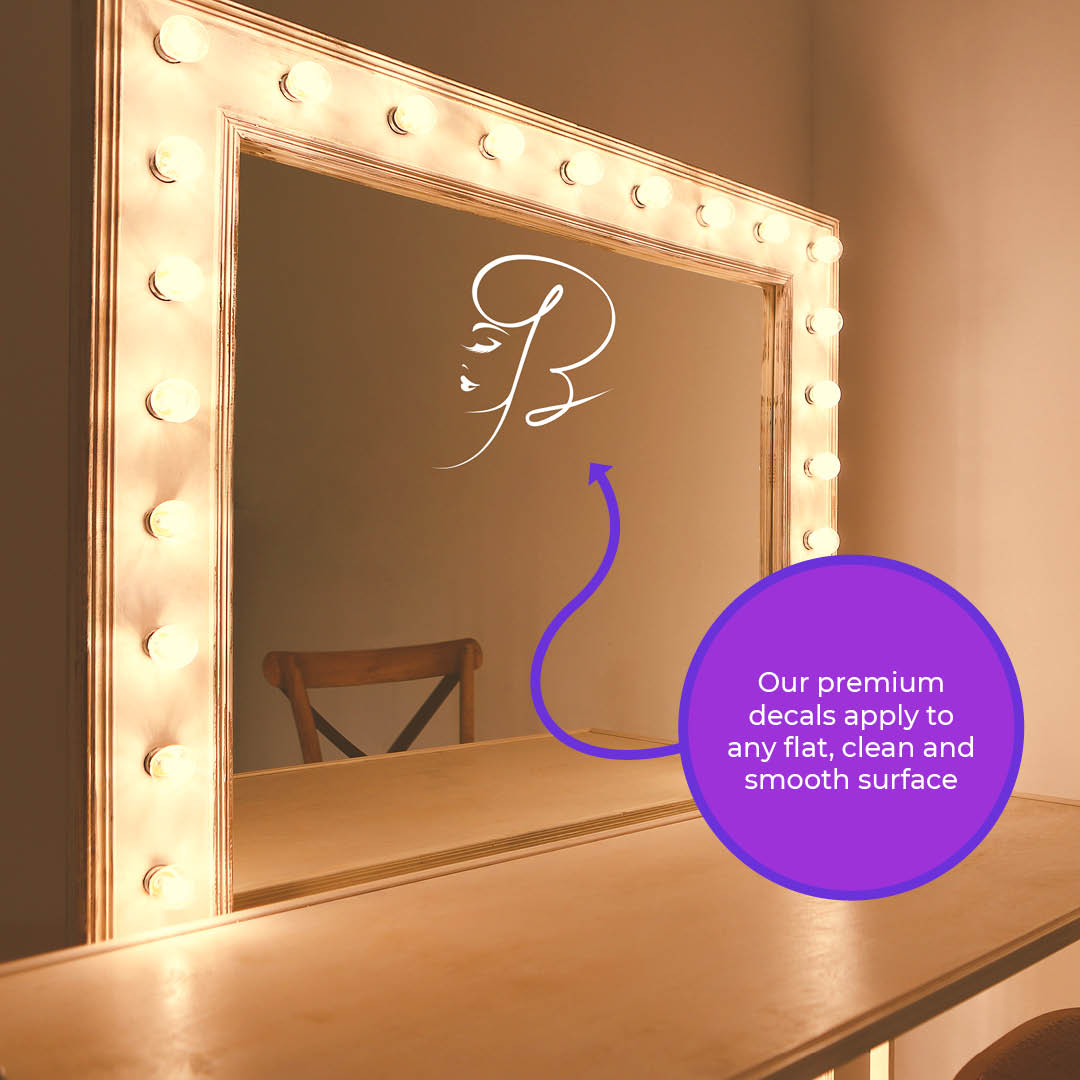 Custom Logo Decal – Personalised Vinyl Sticker for Business Branding & Windows