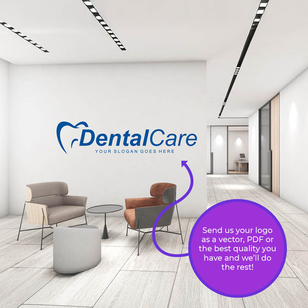 Custom Logo Decal – Personalised Vinyl Sticker for Business Branding & Windows